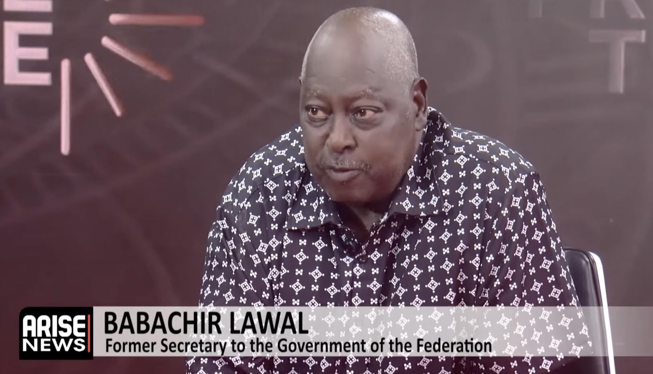 Former SGF Babachir Lawal says processing a fake government agency reflects dereliction of duty by S...