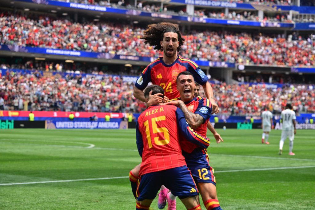 Spain coasted past Austria and into the World Cup last-16 on Thursday, thoroughly outclassing their...