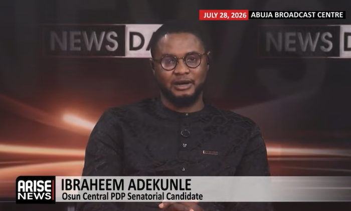 Osun Central PDP candidate Ibrahim Adekunle insists he validly won the party's primary and says any...