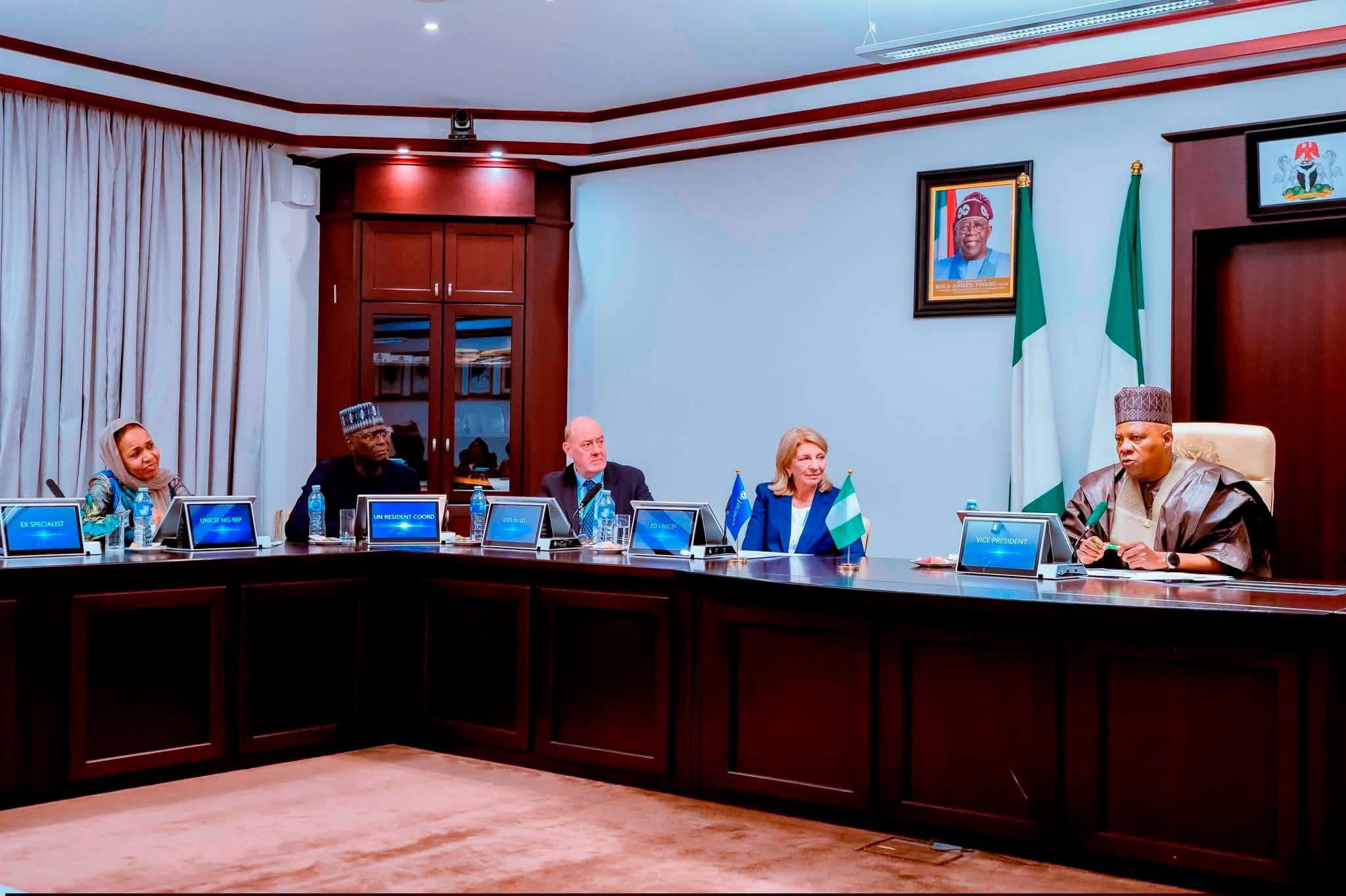 Shettima says Tinubu’s interventions will expand nutrition, education, healthcare and livelihoods to...