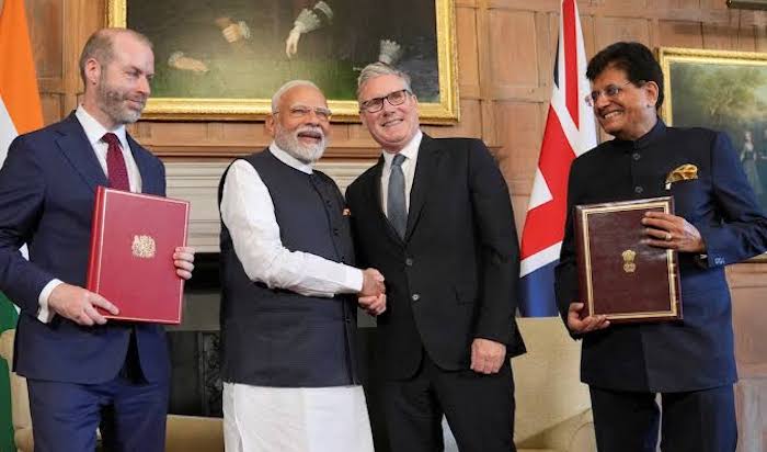India and Britain implement landmark trade pact, slashing tariffs, expanding market access, and boos...