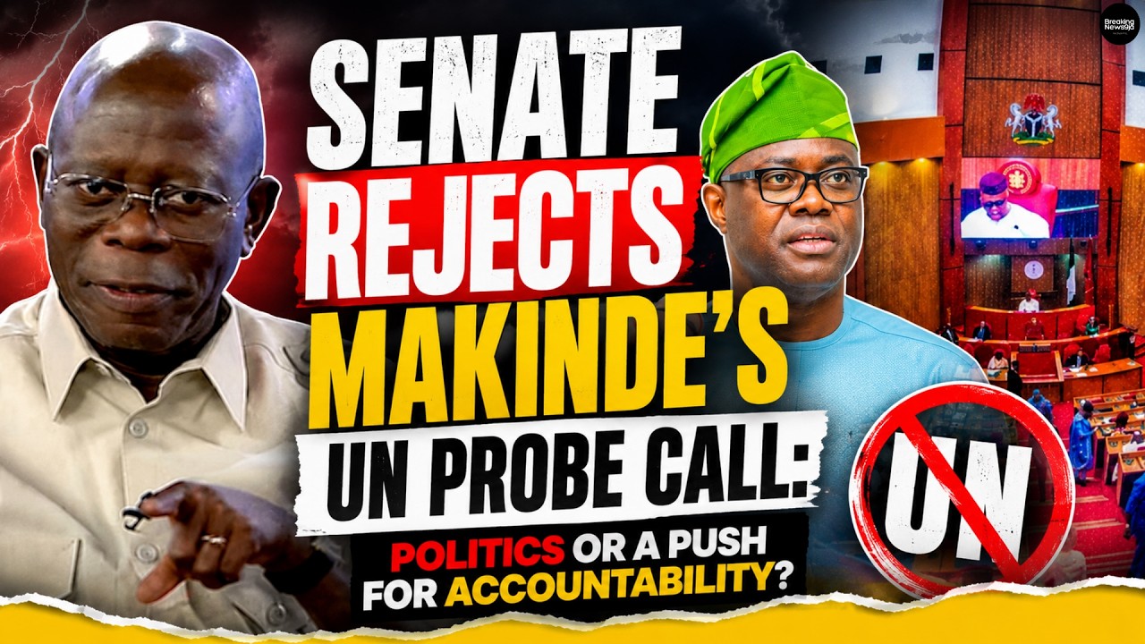 The Senate has cautioned Oyo State Governor Seyi Makinde against making statements it said could und...