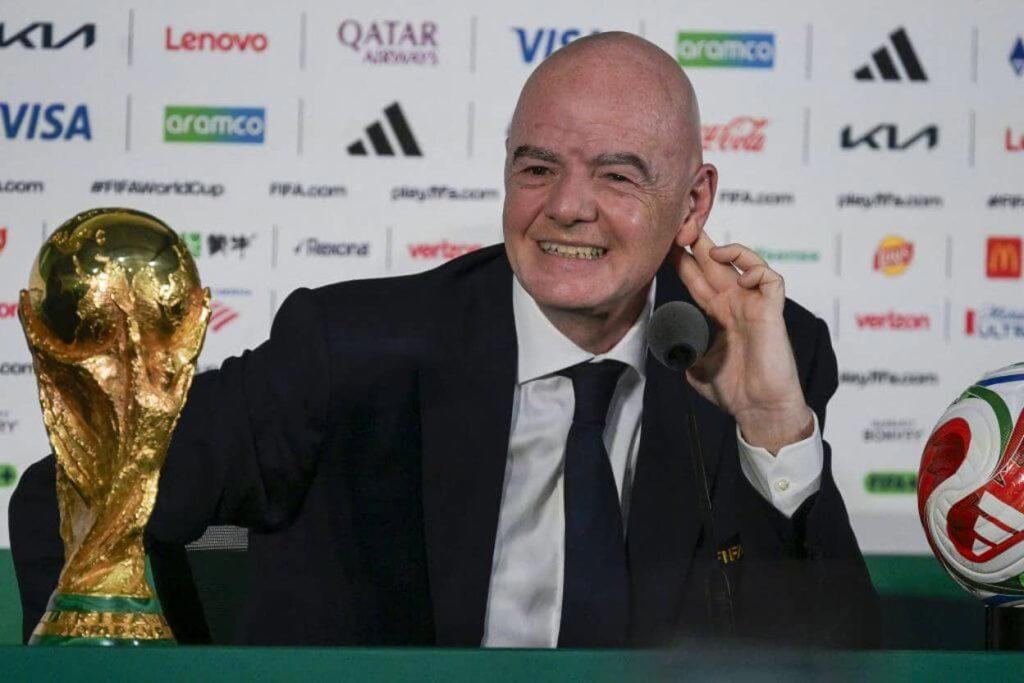 FIFA president Gianni Infantino has confirmed that world football’s governing body will examine a pr...