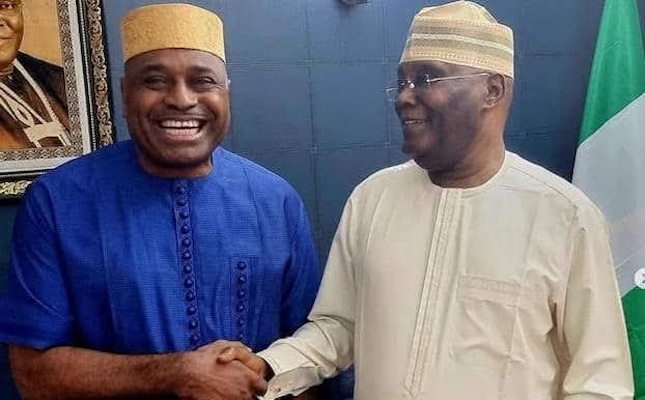 Atiku Abubakar appoints Kenneth Okonkwo as spokesperson for his 2027 presidential campaign amid Pete...