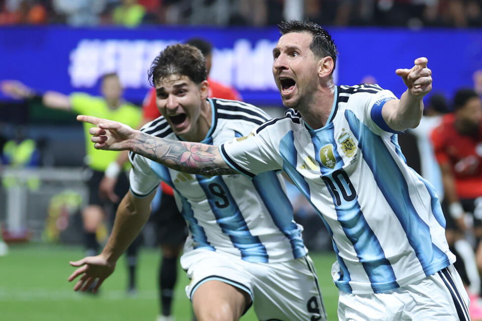 Argentina rally from two goals down to beat Egypt 3-2, with Messi goal and Enzo Fernández’s stoppage...