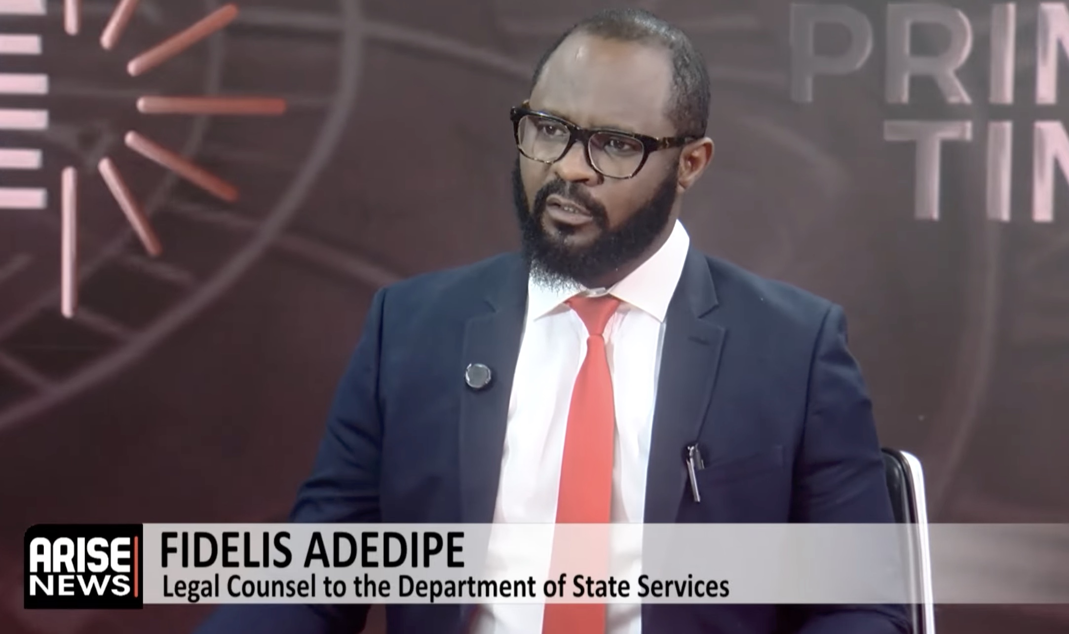 DSS legal counsel Fidelis Adedipe says free speech is not absolute and defends Omoyele Sowore’s pros...