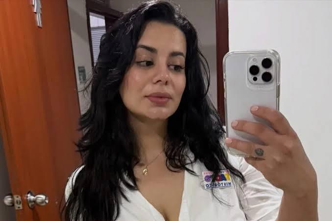 Former adult film actress Deyci Alejandra Omaña Ortiz, popularly known by her stage name Amaranta Ha...