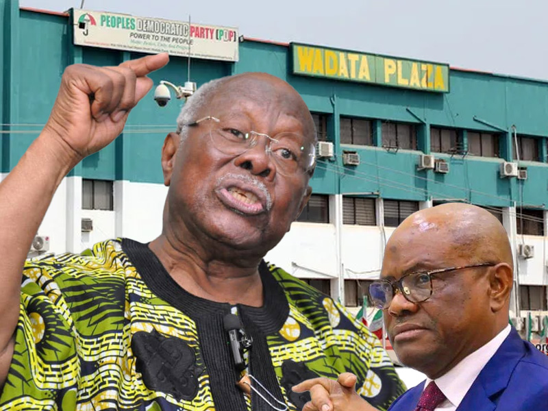 Bode George vows to remain in the PDP, dismisses Wike’s Lagos claim and defends the party’s leadersh...