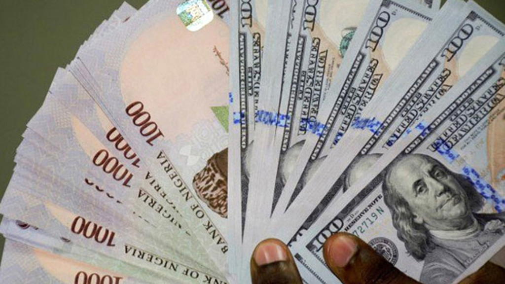 The Nigerian naira traded at around ₦1,382.33 to the United States dollar at the official Nigerian F...