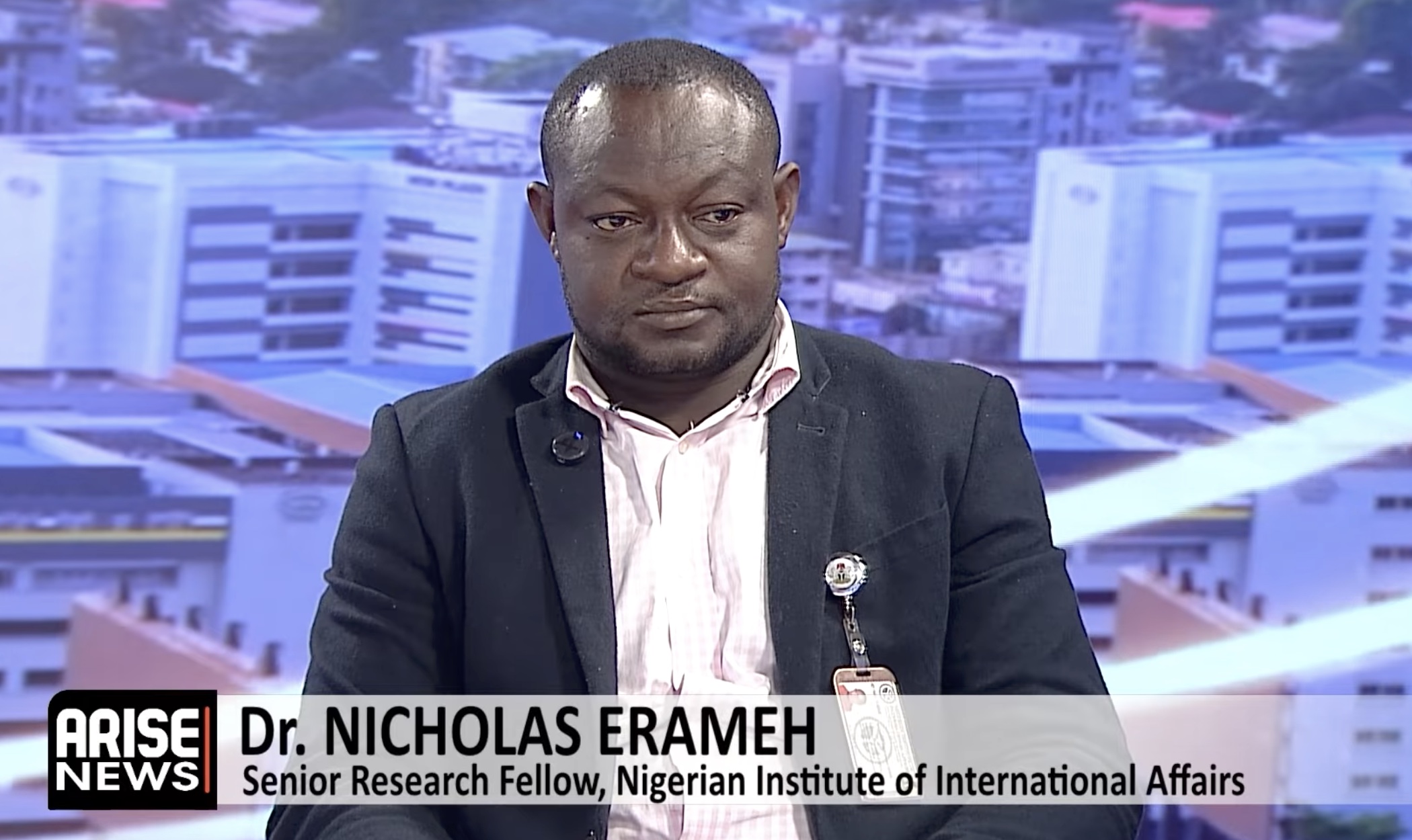 NIIA scholar Erameh urges Nigeria to exhaust African diplomatic mechanisms before pursuing internati...
