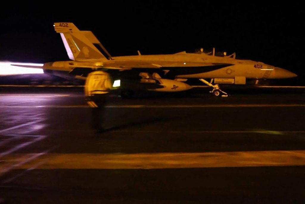 US and Saudi Arabian forces said they struck Iran-backed militants in Iraq on Wednesday in retaliati...