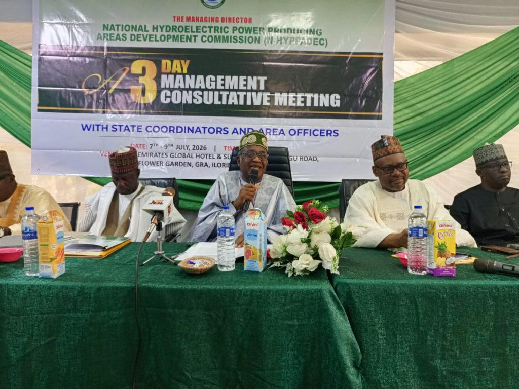By Demola Akinyemi, Ilorin

The Hydroelectric Power Producing Areas Development Commission (HYPPADEC...