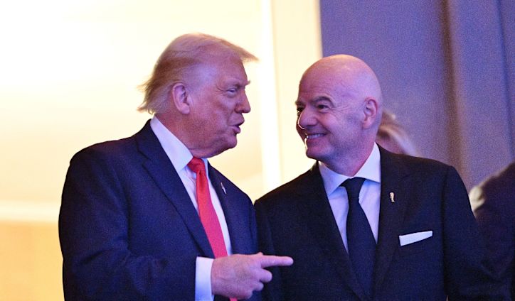 President Donald Trump on Sunday thanked football’s world governing body for suspending the red card...