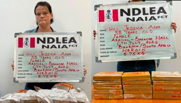 NDLEA intercepts heroin, methamphetamine and cannabis worth billions in coordinated operations acros...