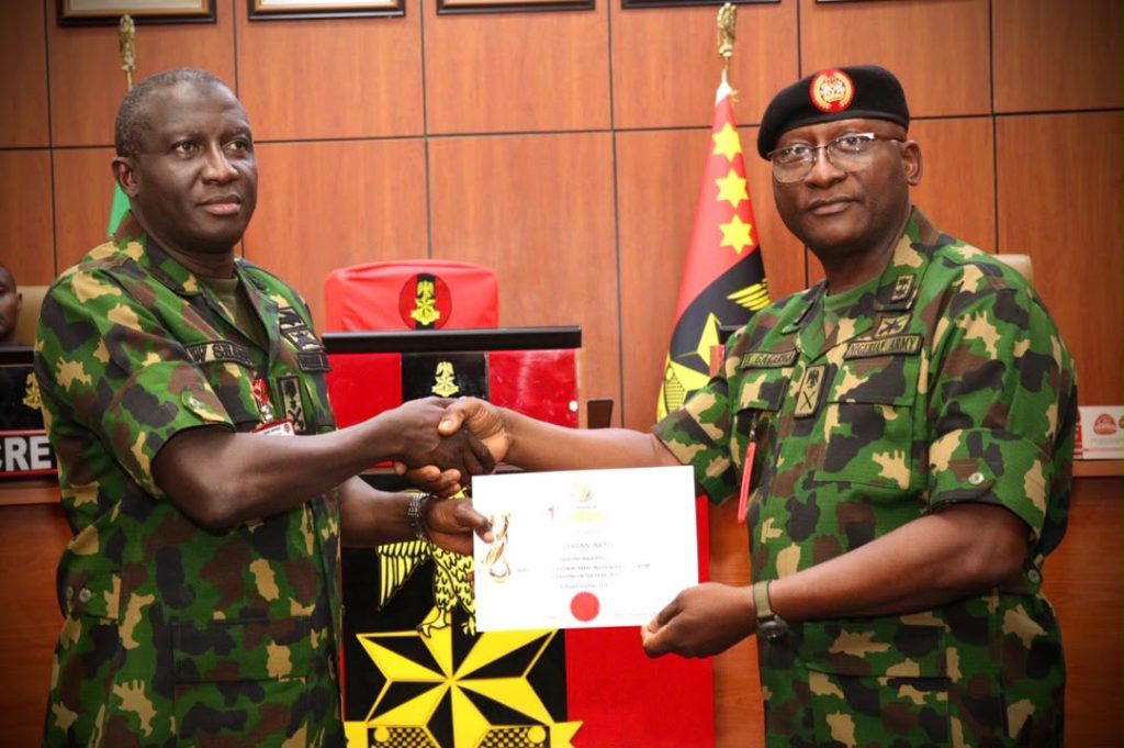 The Nigerian Army has been recognised as Africa’s Best National Army in Counter-Terrorism Operations...