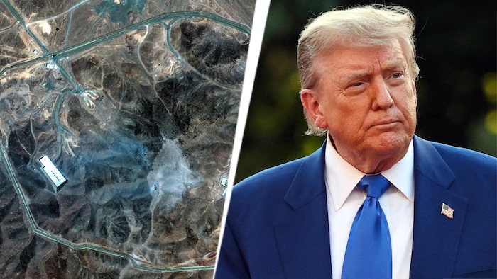 Trump threatens to strike Iran’s Pickaxe Mountain, signalling intensified US military action as tens...