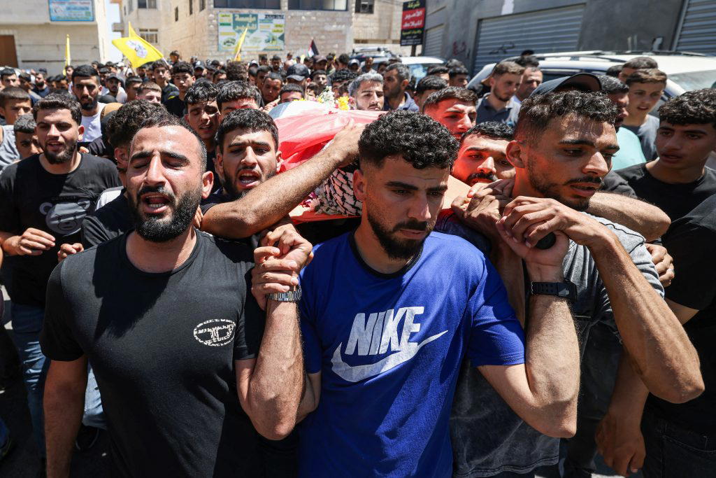 A 17-year-old Palestinian footballer died on Saturday, a week after he was shot during an attack by...