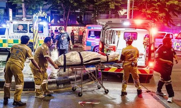 Fire tears through crowded Bangkok bar, killing 27 people as investigators probe suspected electrica...