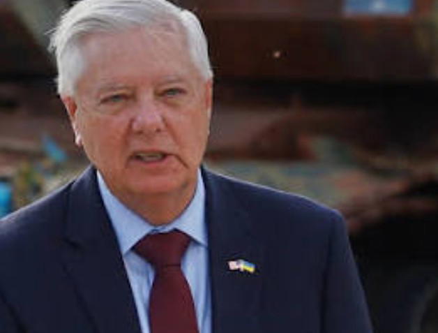 Senator Lindsey Graham, an influential ally of President Donald Trump and advocate of hawkish US for...