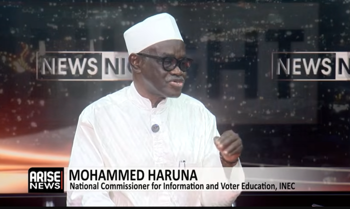 Mohammed Haruna reveals INEC has received more than 50% of the funds needed for the 2027 general ele...