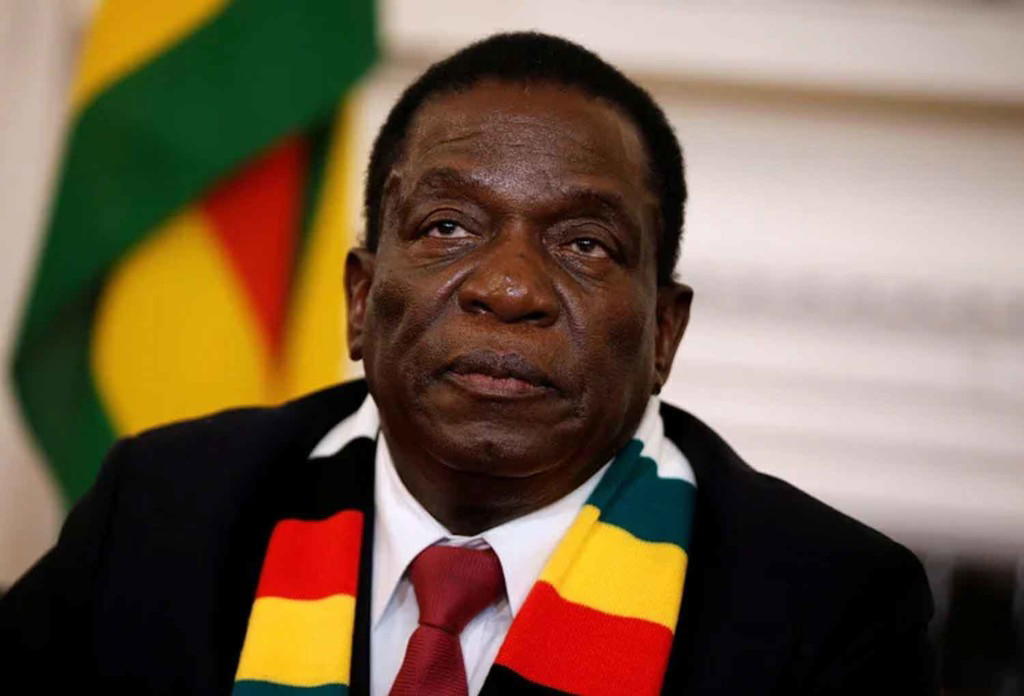 Zimbabwean President Emmerson Mnangagwa on Tuesday signed into law constitutional changes that will...
