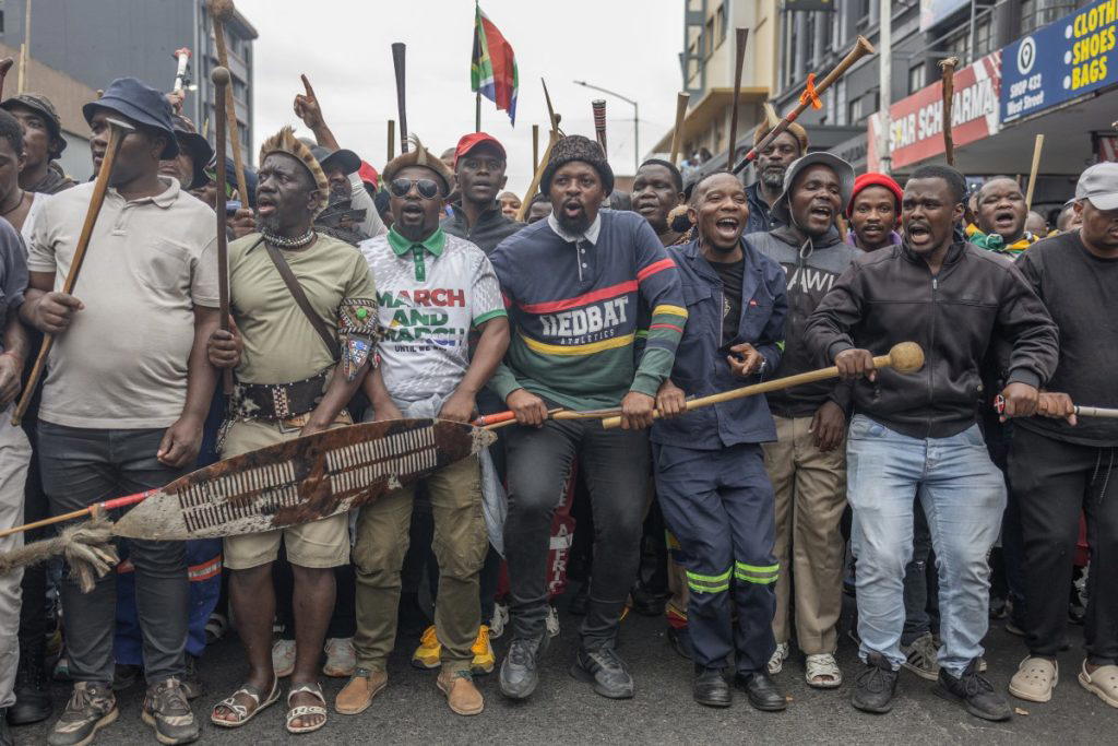 Back in his village in rural Malawi, Ahamadi Assani recalled his terror during an attack by anti-for...