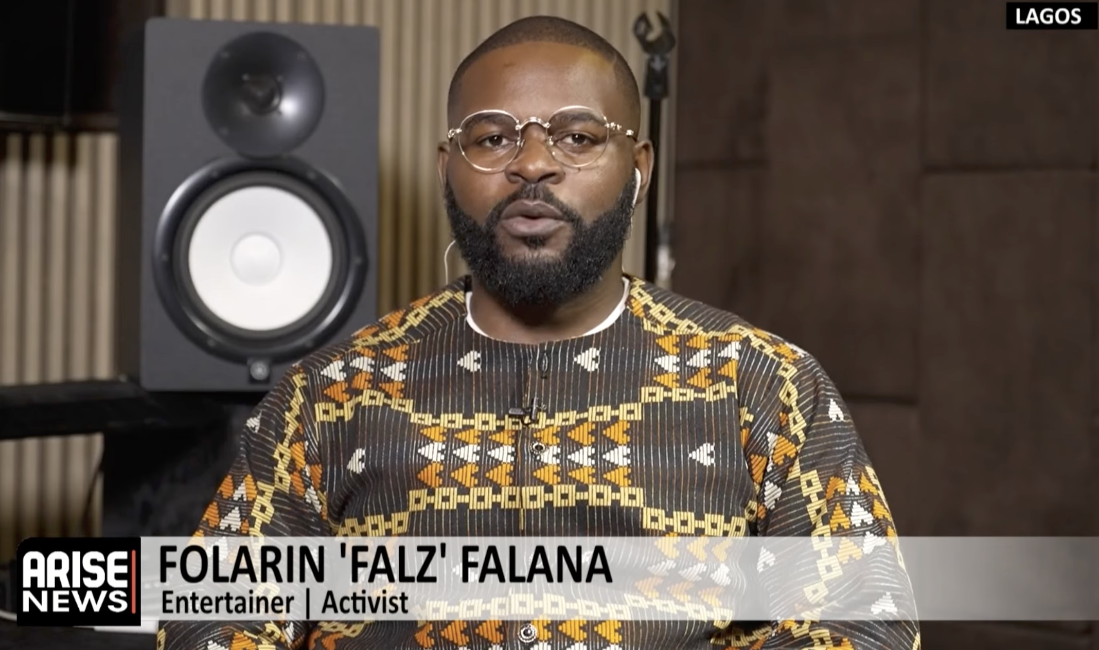 Falz urges Nigerians to reject voter apathy, insisting every vote counts because politicians would n...