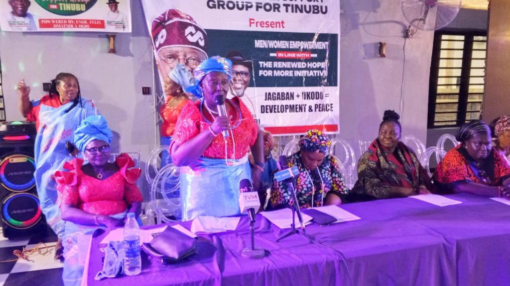 The FOOG Women Support Group for Tinubu has thrown its weight behind the re-election of President Bo...