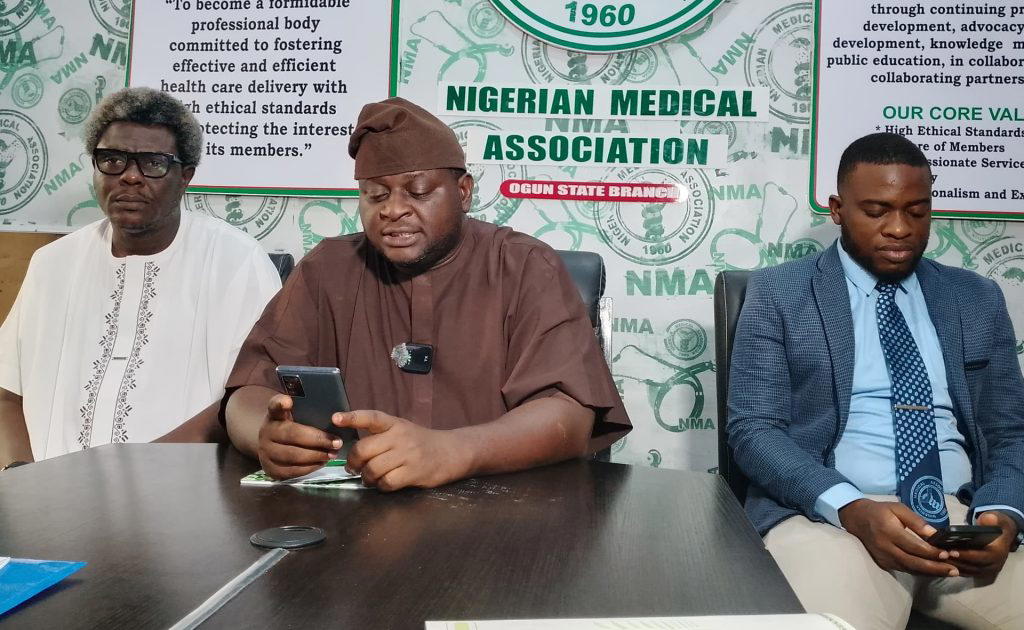 .says Ogun needs at least 5,000 physicians
By James Ogunnaike, Abeokuta
The Nigerian Medical Assoc...