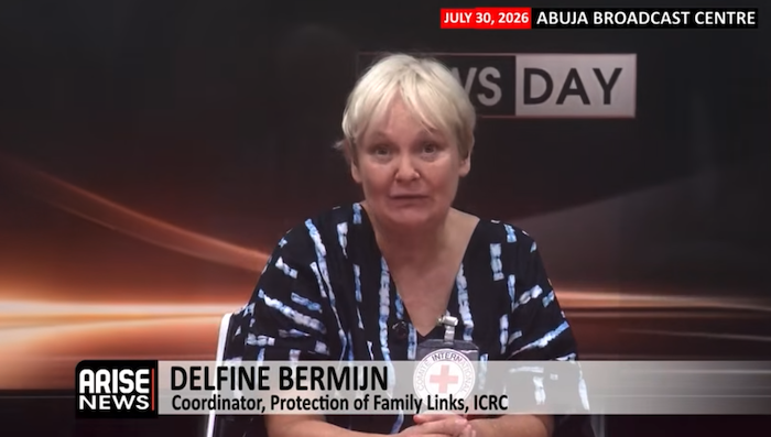 ICRC Protection Coordinator Delphine Bermijn says Nigeria records Africa's highest active missing pe...