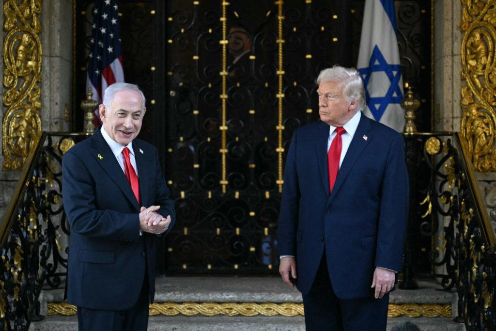 Israeli Prime Minister Benjamin Netanyahu will meet US President Donald Trump at the White House on...