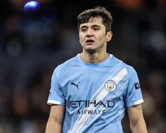 Manchester City defender Abdukodir Khusanov signed a five-year contract extension with the Premier L...