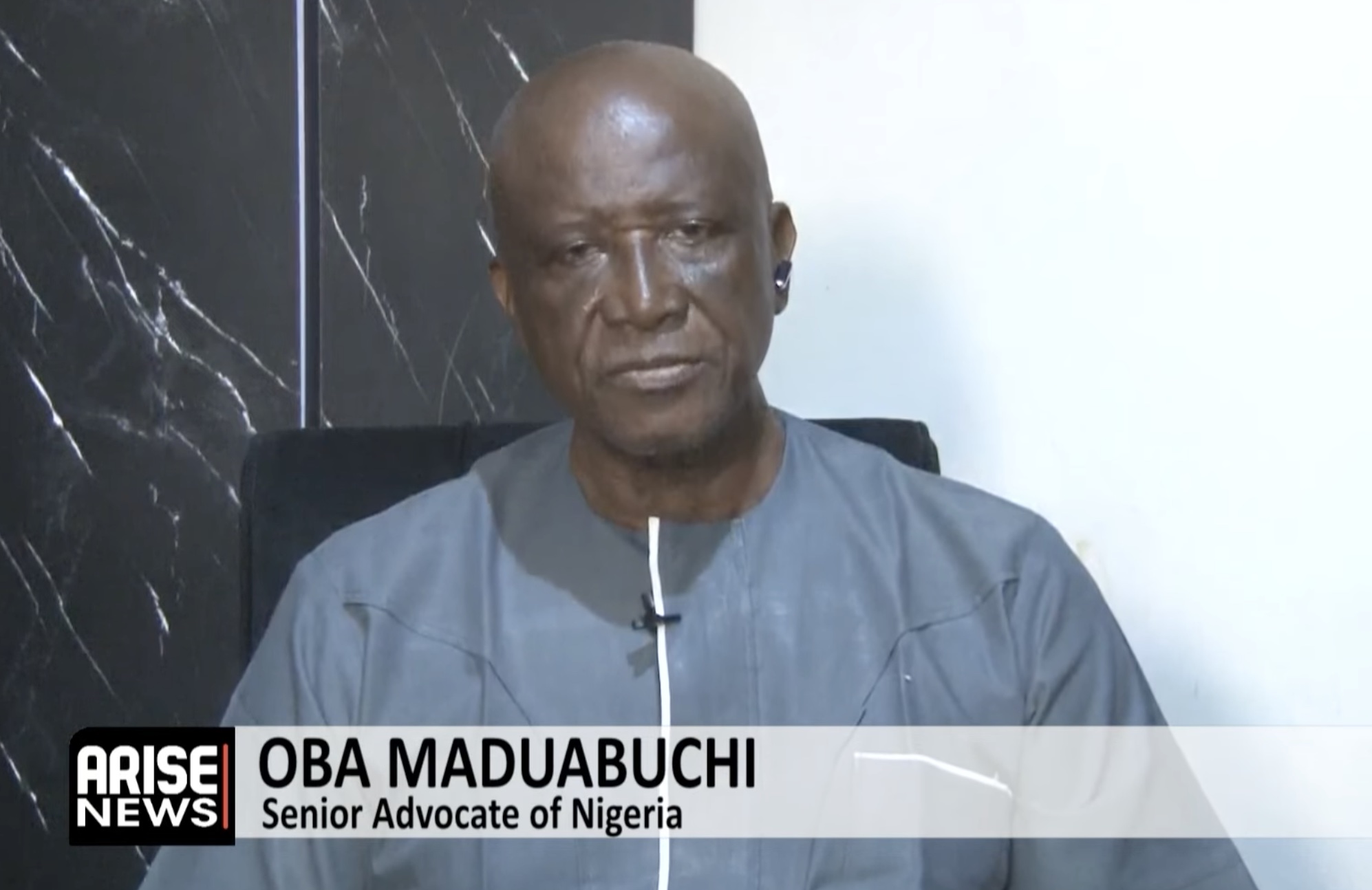 Maduabuchi urges political parties to improve legal advisory teams, warning poor legal guidance coul...