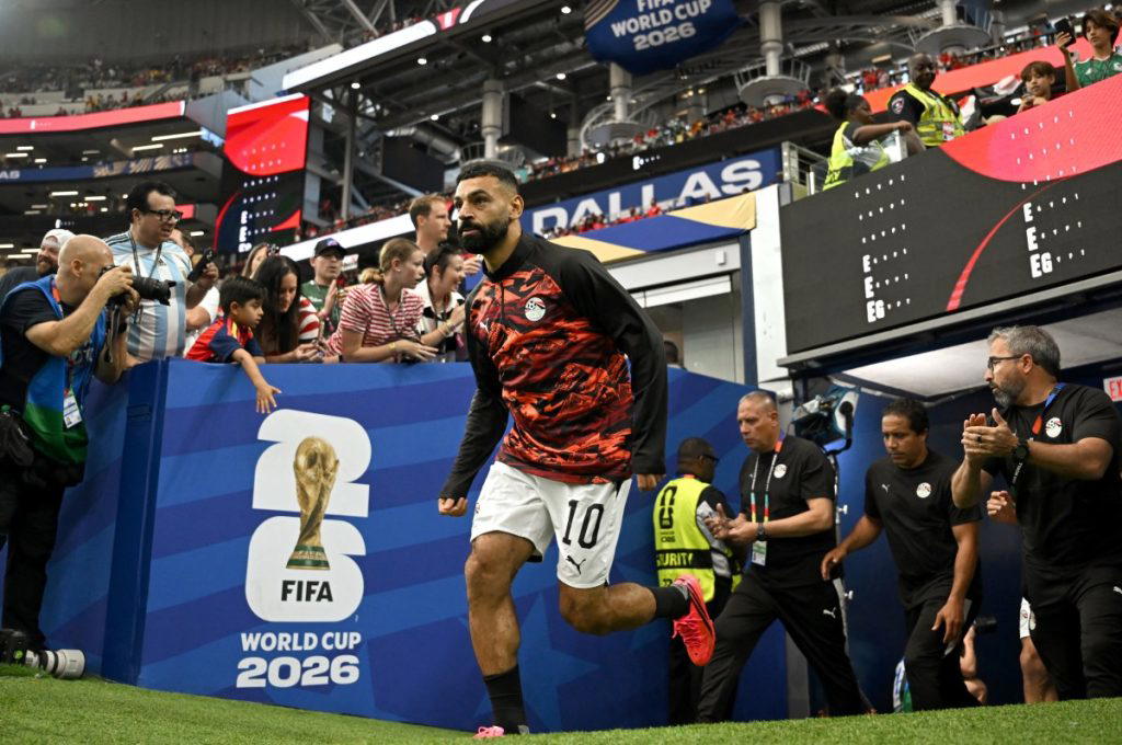 Egypt’s talisman and captain Mohamed Salah was named to start the last-32 World Cup encounter with A...