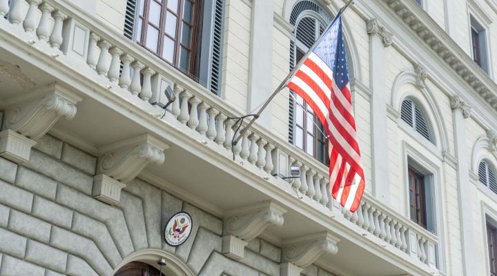 The United States said they will suspend consular appointments in the United Arab Emirates on Monday...