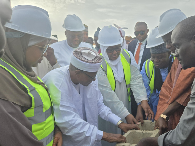 Aisha Buhari launches computer science complex at Al-Qalam University using proceeds from Muhammadu...