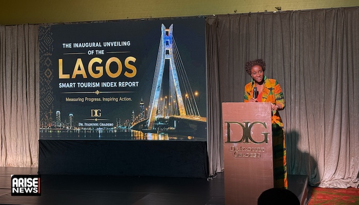 Dr. Iyadunni Gbadebo unveils the 2025 Lagos Smart Tourism Index, urging collaboration, destination m...