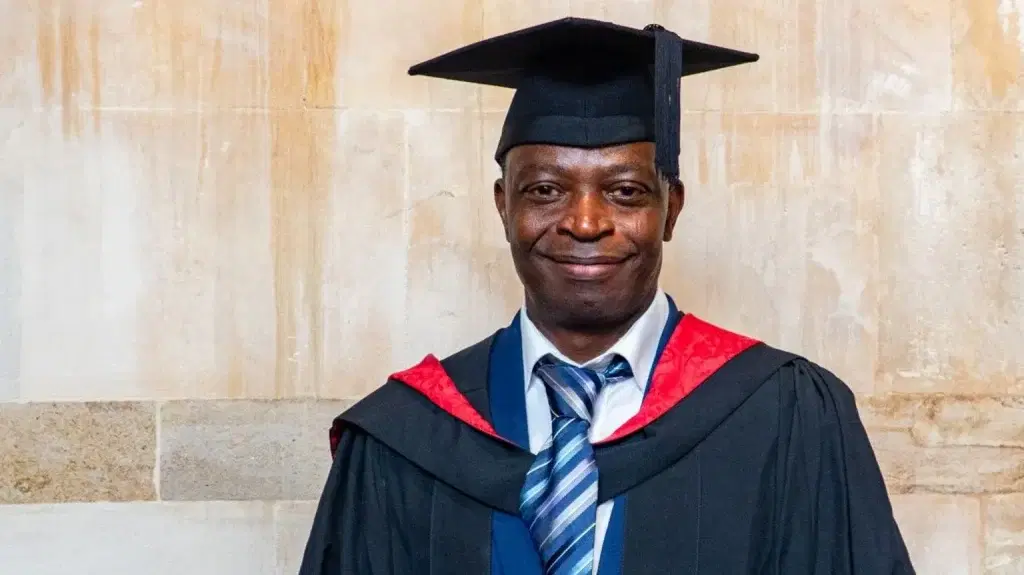 A Nigerian-born man, John Adesoye, has graduated as a registered nurse in the United Kingdom at the...