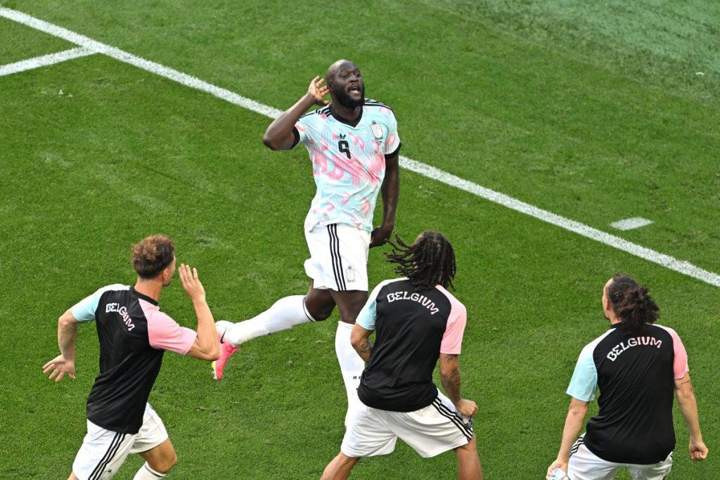 It is Donald Trump’s signature dance, but triumphant Belgian footballers stole his “Y.M.C.A.” moves...