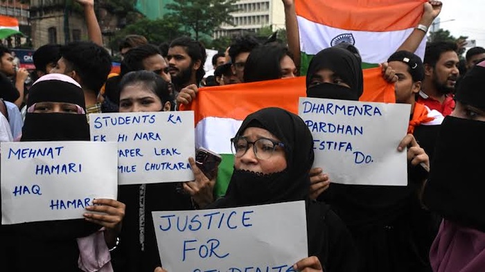 Authorities charged 13 suspects over India’s medical entrance exam paper leak after nationwide prote...