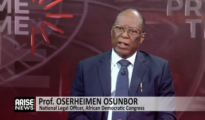 Professor Oserheimen Osunbor says the Court of Appeal wrongly upheld the Federal High Court's decisi...