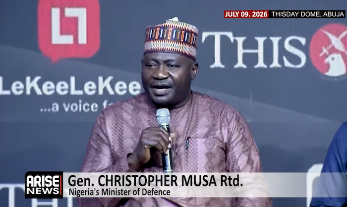 Defence Mimister Christopher Musa says combining military operations with dialogue offers Nigeria th...