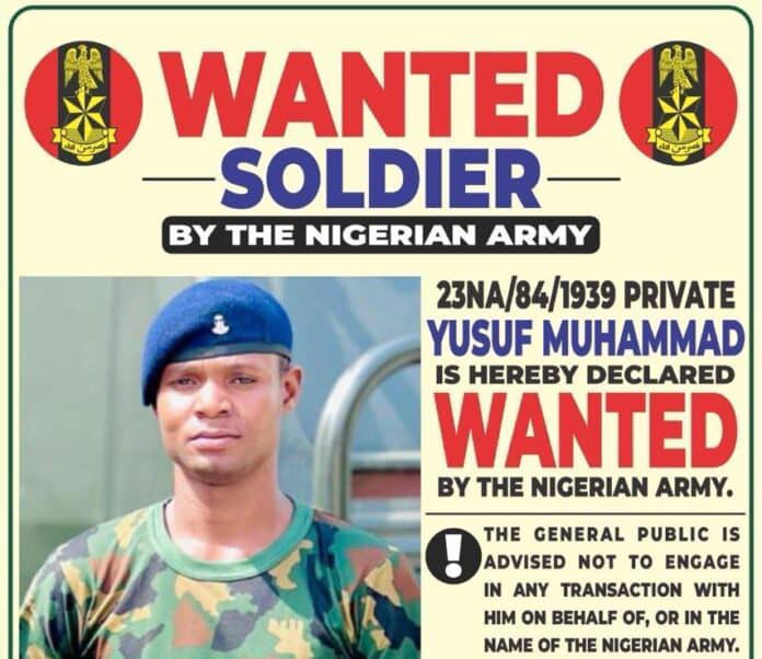 By: Kingsley Omonobi
Troops of Operation Hadin Kai has arrested a soldier declared wanted by the Ni...