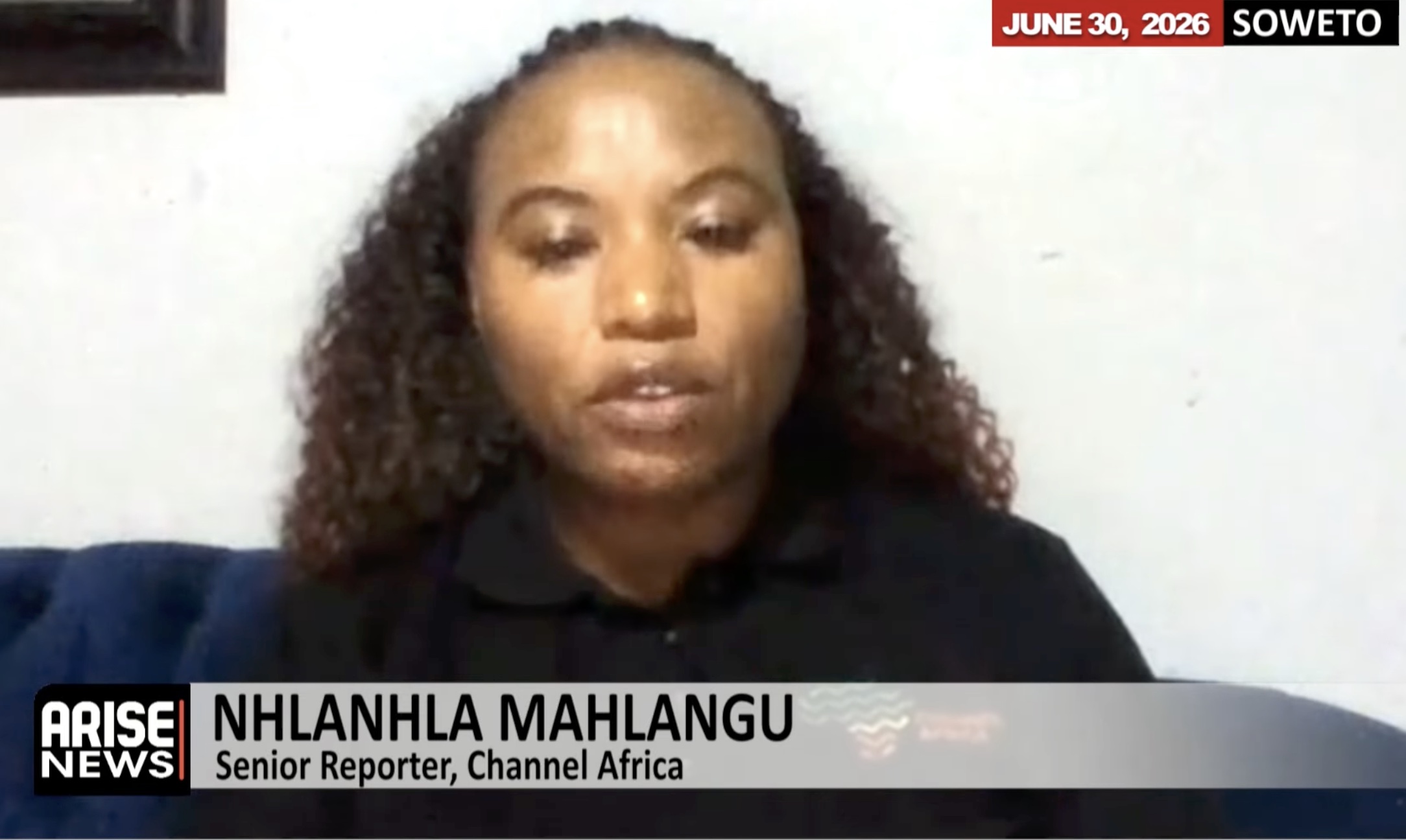 Journalist Nhlanhla Mahlangu says anti-immigration protests in South Africa are largely peaceful, wi...