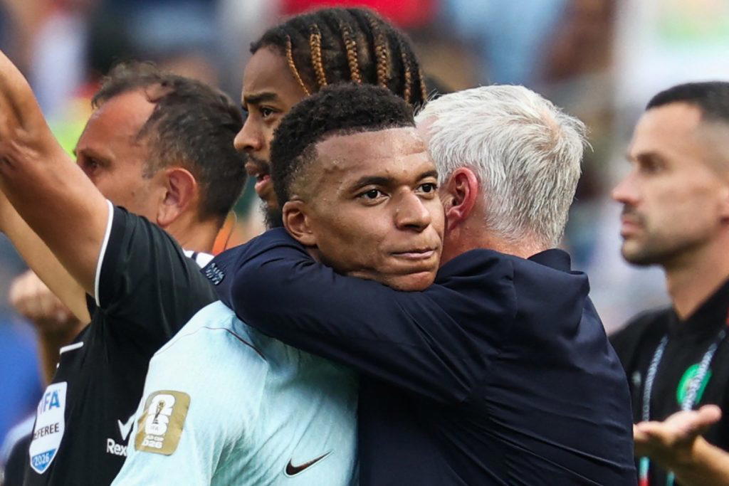 Kylian Mbappe recovered from having a first-half penalty saved to score a magnificent opener that se...