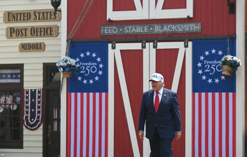 America turns 250 on Saturday — a landmark birthday that coincides with a time of deep national divi...