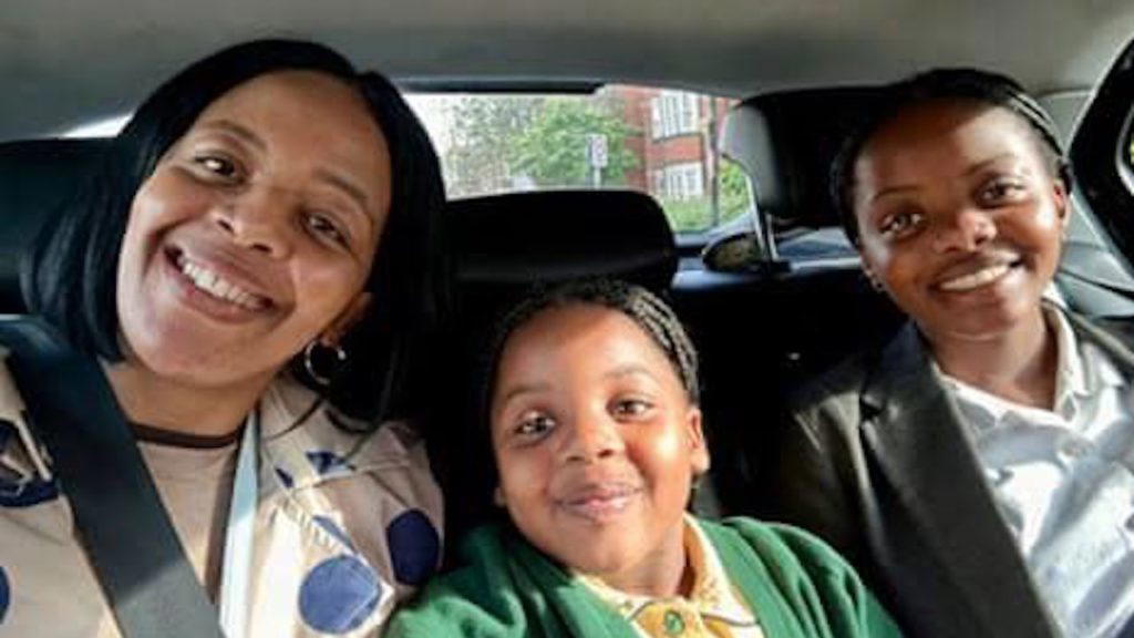 A man suspected of murdering his wife and two daughters in Britain before fleeing to Johannesburg wi...