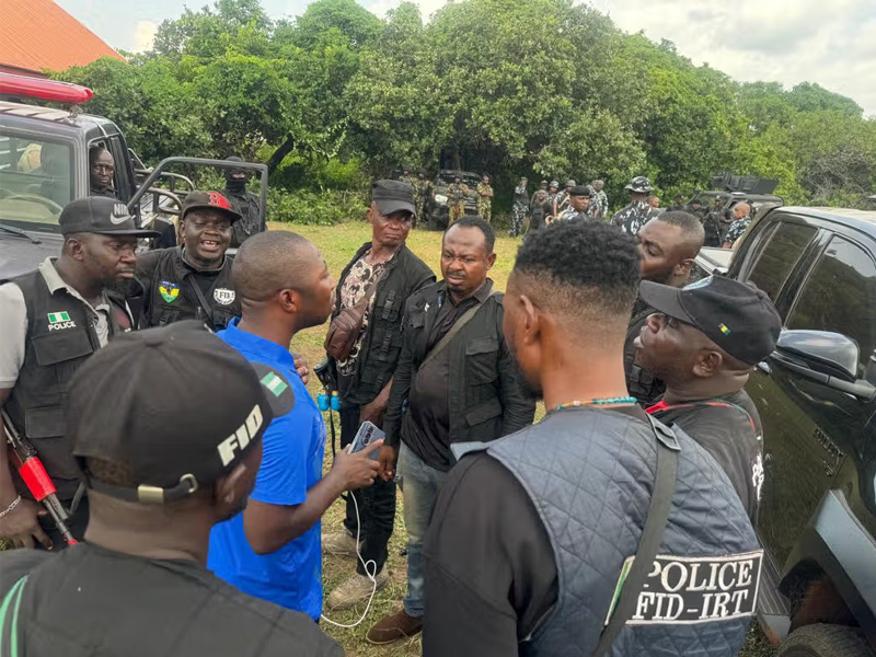 Multi-agency rescue mission secures freedom of abducted examination centre victims as security opera...