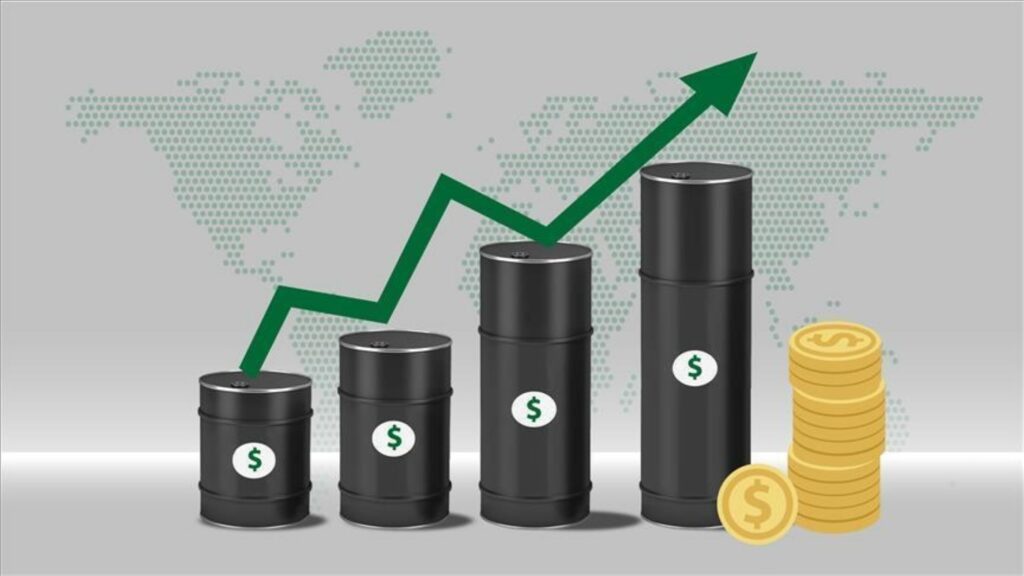 World oil prices soared more than five percent Wednesday after US President Donald Trump said the ce...