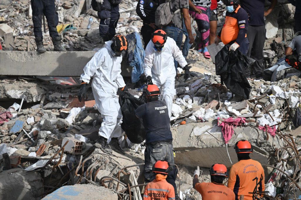 The twin earthquakes that struck Venezuela last month killed over 5,000 people, officials said, whil...
